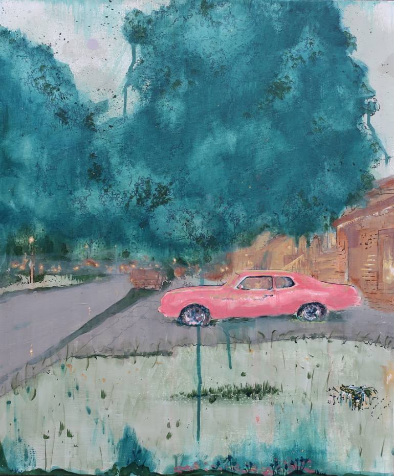 770x931 Saatchi Art Cotton Candy Painting By Jackie Cassidy - Cotton Candy Painting