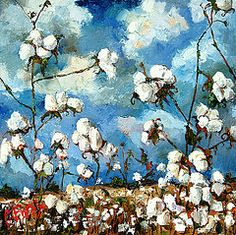 236x235 Cotton Field.jpg Pixels Cotton ) - Cotton Field Painting