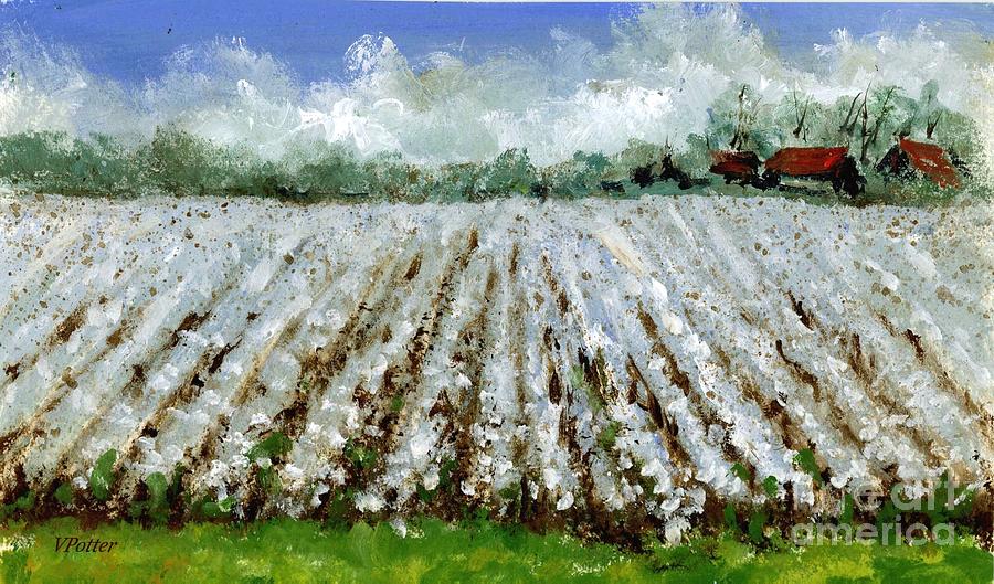 Cotton Field Painting at Explore collection of Cotton Field Painting
