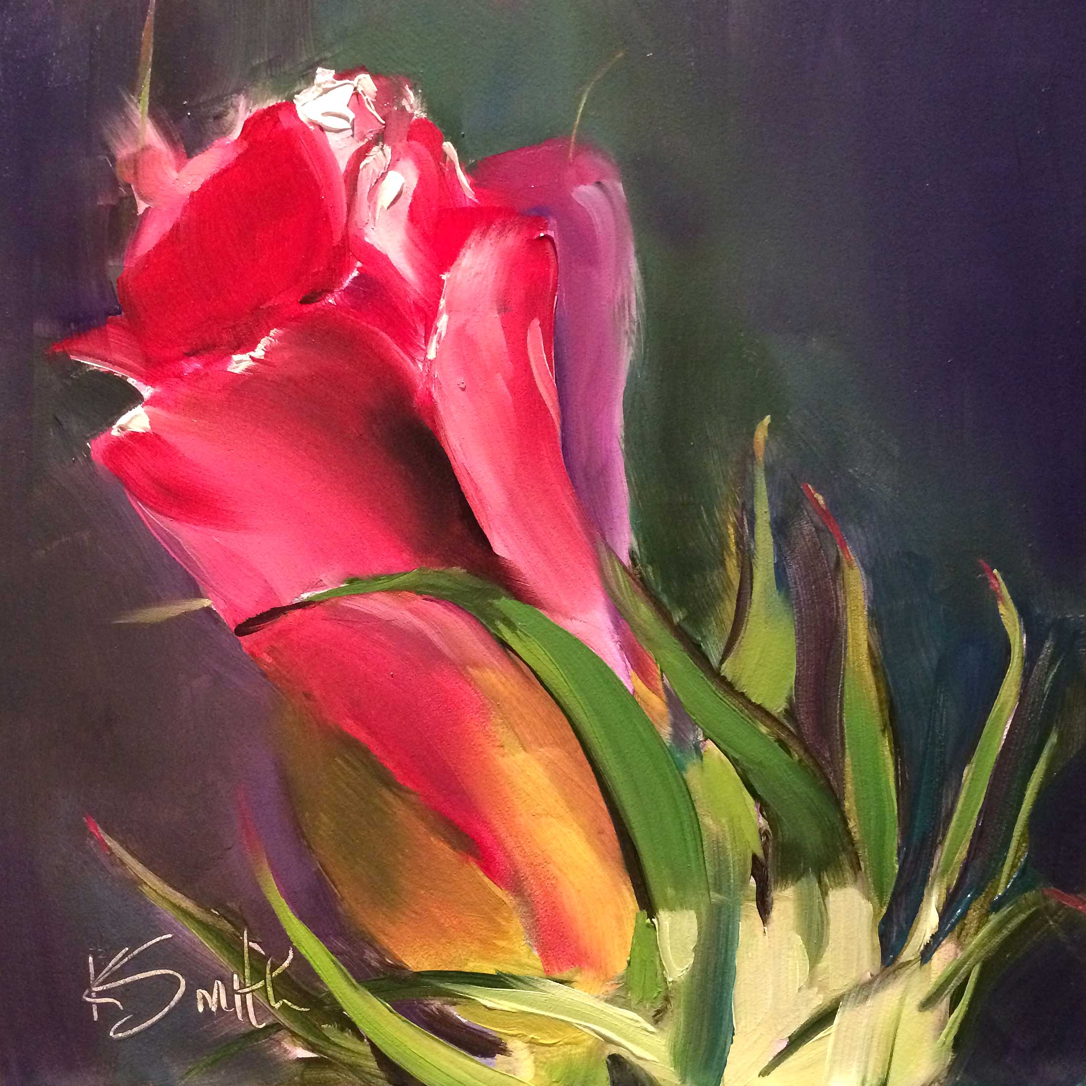 2223x2223 Cotton Kim Smith Art - Cotton Plant Painting