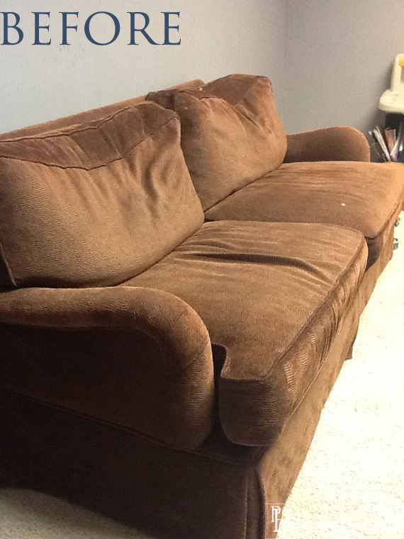 570x760 How To Paint A Couch And Diy Chalk Paint - Couch Painting