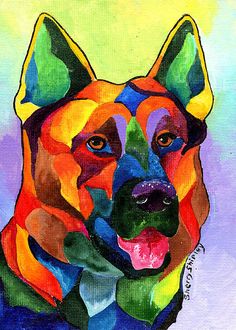 236x330 Cougar Painting By Sherry Shipley - Cougar Painting