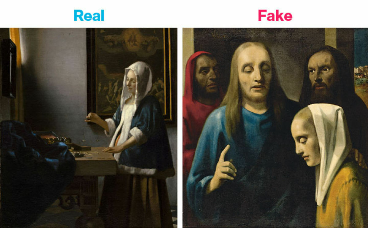 1200x745 The Unknown Actual State Of Artist's Work Of How Artworks How - Counterfeit Painting