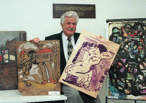 512x364 What Happens To Confiscated Art - Counterfeit Painting