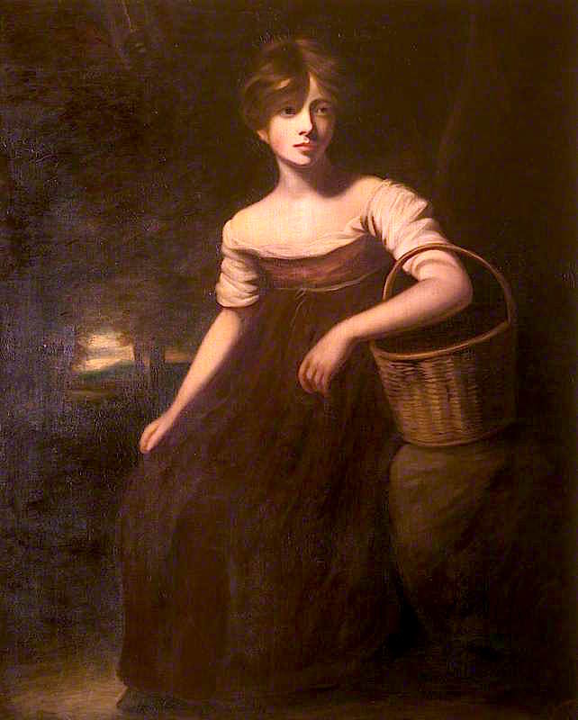 642x800 A Country Girl Painting John Opie Oil Paintings - Country Girl Painting