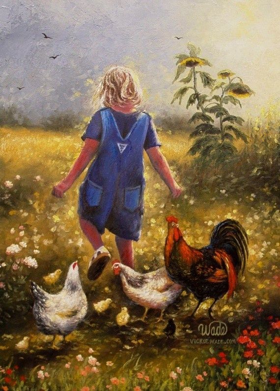 Country Girl Painting at PaintingValley.com | Explore collection of ...