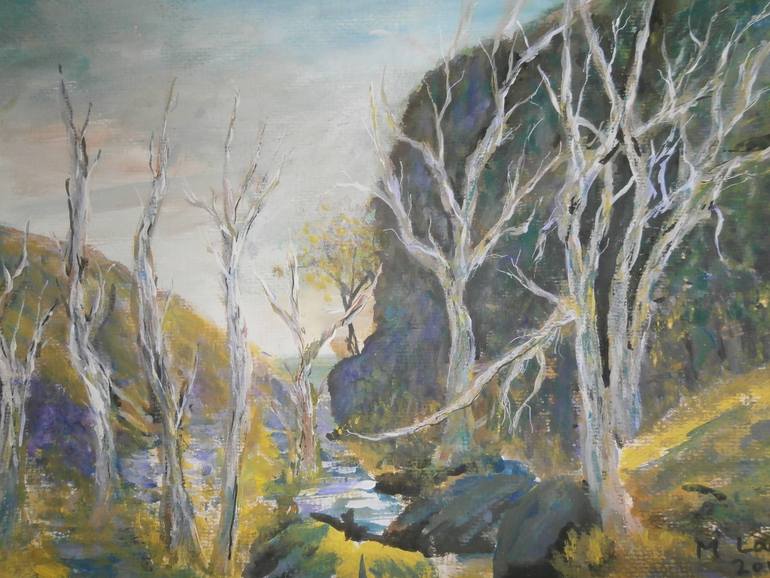 770x578 Saatchi Art Country Landscape Painting By Margaret L Laws - Country Landscape Painting