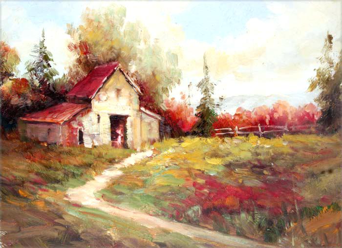 700x508 Country Scenes Oil Painting Paintings For Sale Cheap Victorian Uk - Country Oil Painting