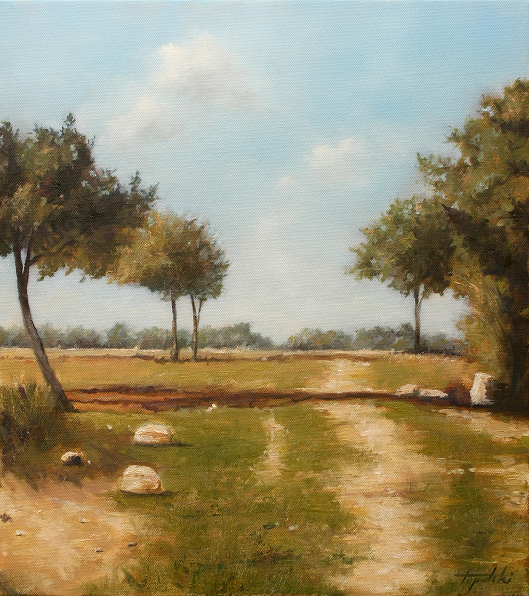 1065x1200 Country Road With Trees Oil Painting Fine Arts Gallery - Country Oil Painting