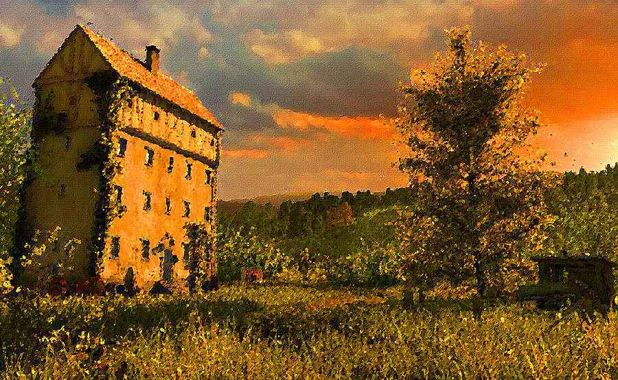 900x554 Landscape Oil Paintings For Sale - Country Oil Painting