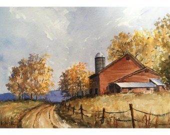 340x270 Country Painting Etsy - Country Painting