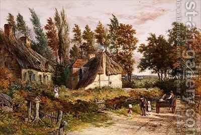 400x269 Country Scene Myles Birket Foster Reproduction 1st Art Gallery - Country Scene Painting