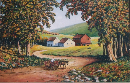 440x280 Pictures Country Scenes To Paint, - Country Scene Painting