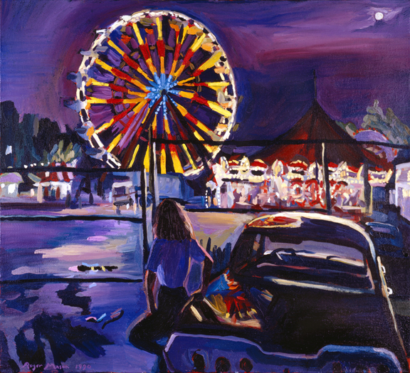 576x524 County Fair - County Fair Painting