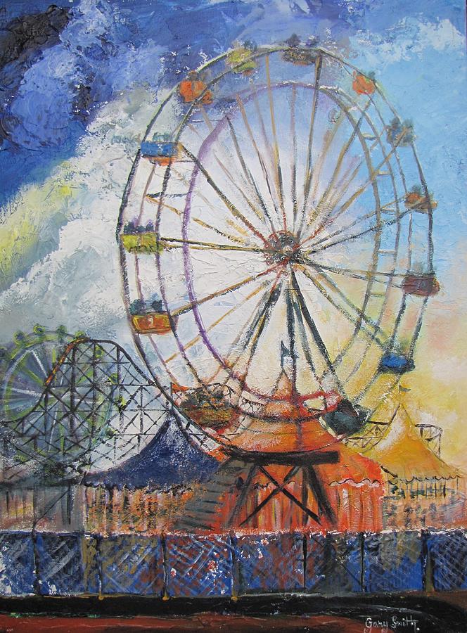 664x900 County Fair Painting By Gary Smith - County Fair Painting