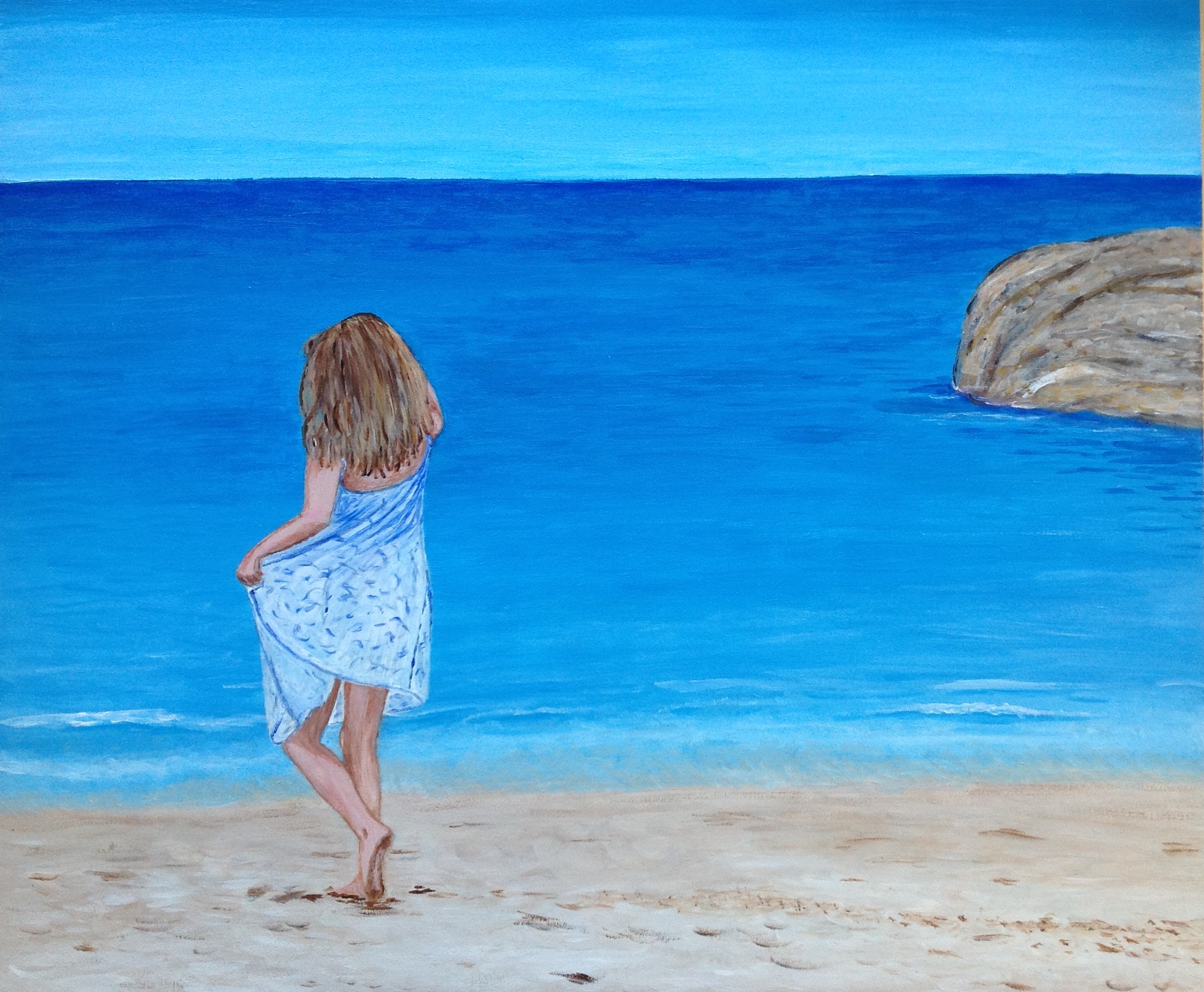 2156x1777 Dance Little Sister Art Gallery Jose - Couple Dancing On Beach Painting