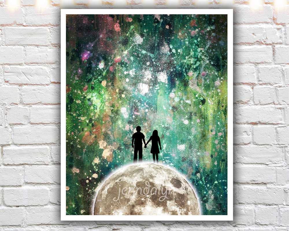 1000x802 Divenire - Couple Holding Hands Painting