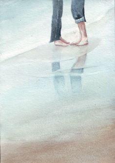 236x336 Holding Hands, Clasped Hands, Romantic Gift Idea Nicole Roggeman - Couple Holding Hands Painting