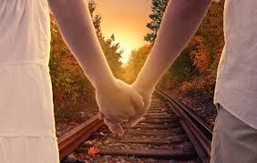 282x179 Couples Holding Hands Paintings - Couple Holding Hands Painting