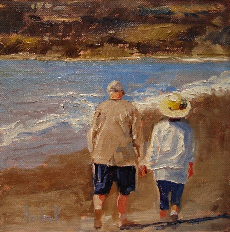 768x774 Bafa Studio Still Holding Hands - Couple Holding Hands Painting