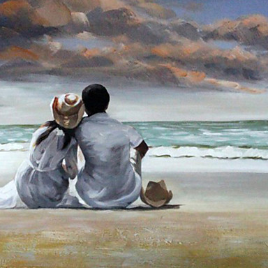 384x384 Luckydonkey Rakuten Global Market Contemporary Art Love - Couple Painting