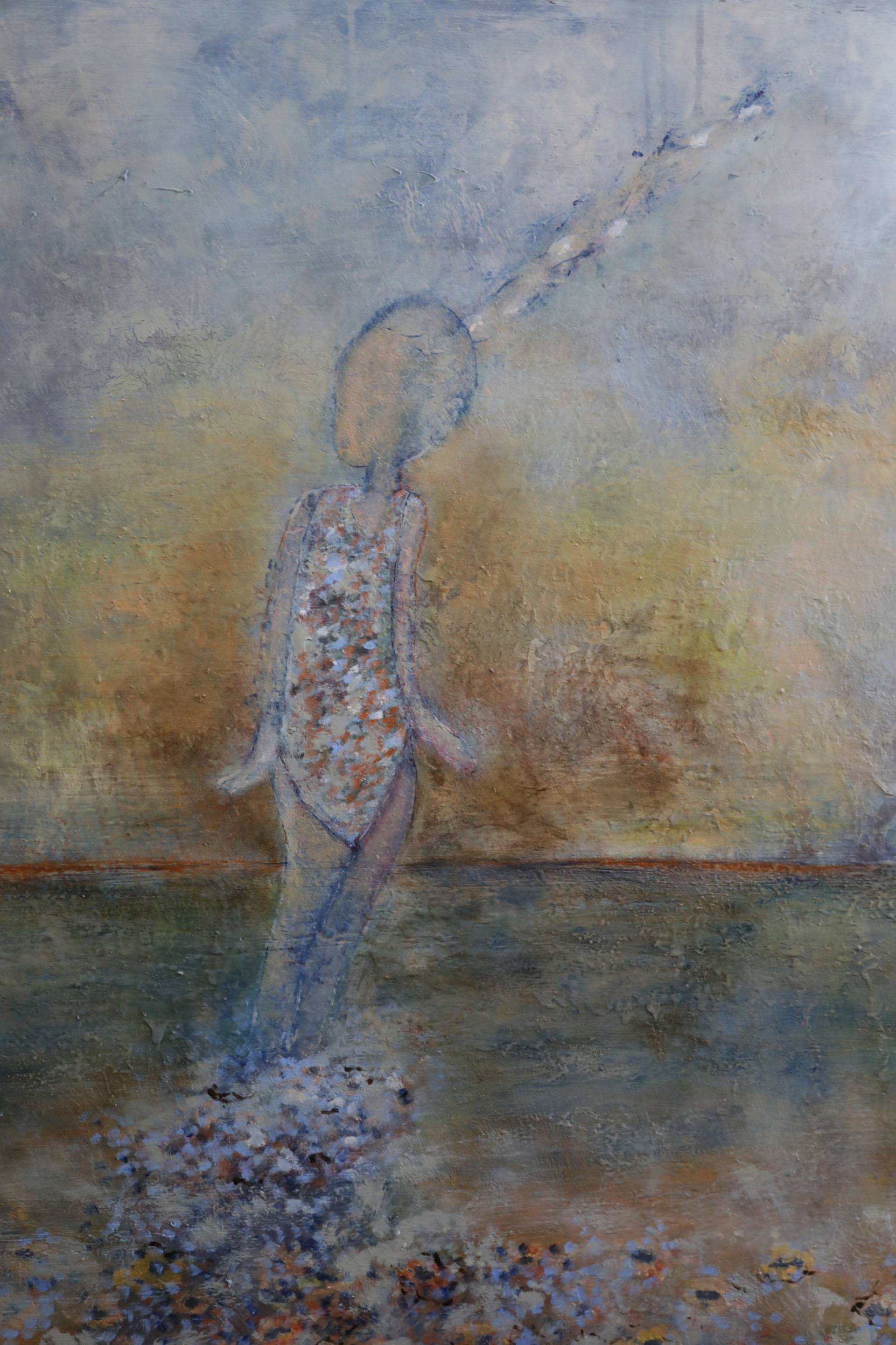 1920x2881 Saatchi Art Beauty Of Courage Painting By Ivana Dostal - Courage Painting