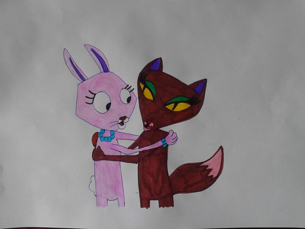 1024x768 Courage The Cowardly Dog Wallpapers - Courage The Cowardly Dog Painting