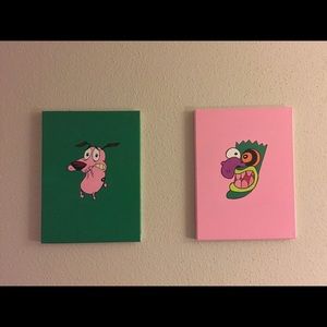 300x300 Other Soldcourage The Cowardly Dog Painting Set Poshmark - Courage The Cowardly Dog Painting