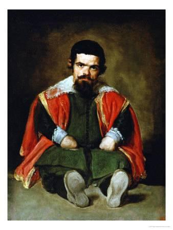 338x450 The Court Jester Don Sebastian De Morra, 1643 1644 Giclee Print By - Court Jester Painting