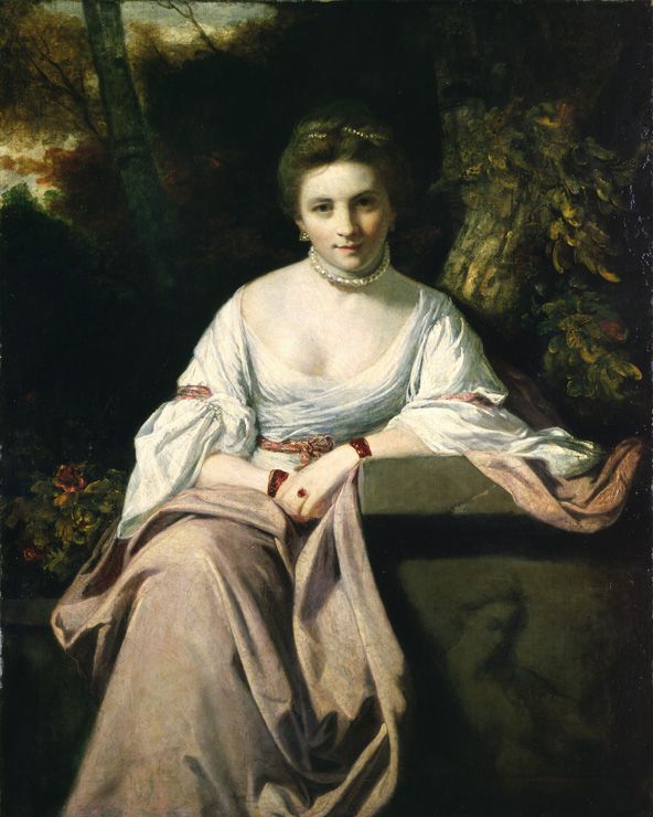 592x740 The Georgians In 100 Facts Sir Joshua Reynolds Loved Painting - Courtesan Painting