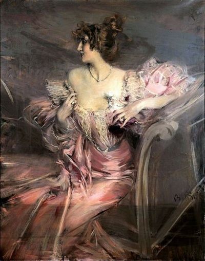 400x508 The Secrets Of A Courtesan Hidden Boldini Painting Edwardian - Courtesan Painting