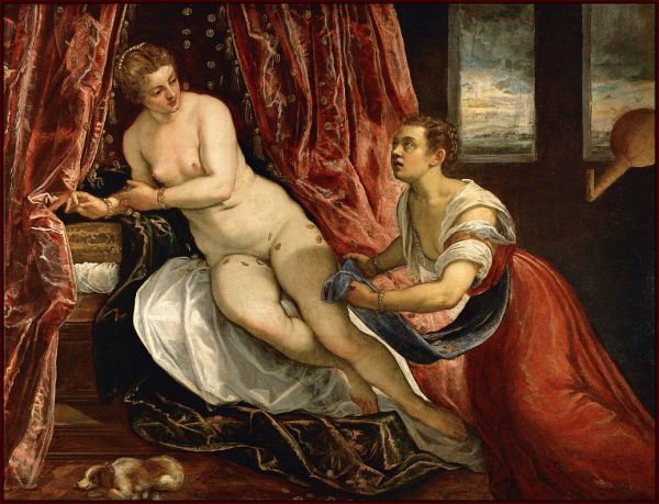 600x459 World Of The Courtesan Yves Fey - Courtesan Painting