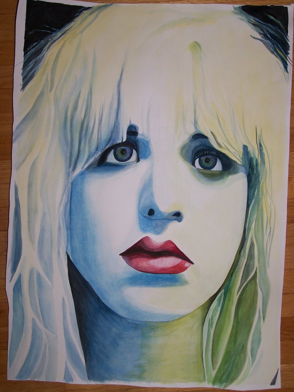 1024x1365 Courtney Love By Dianethestrange - Courtney Love Painting