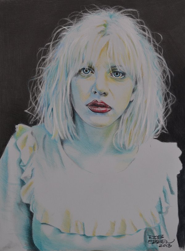 600x813 Courtney Love By Mreyecandy66 - Courtney Love Painting
