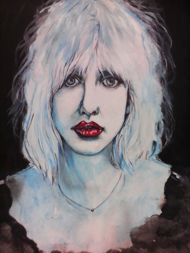 774x1032 Courtney Love By Valentinacurto - Courtney Love Painting