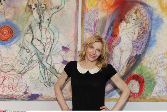 560x378 La Vena De Courtney Love Gente Y - Courtney Love Painting