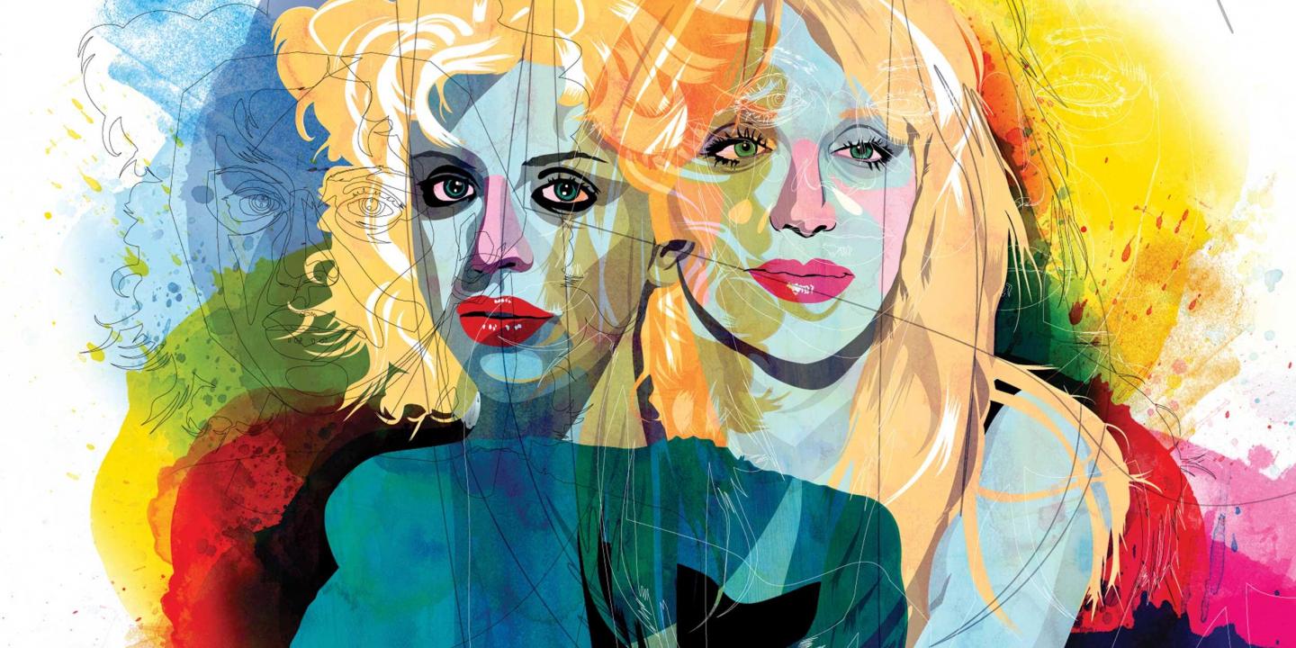 1440x720 Love Is Blind, And So Are The Courtney Love Haters - Courtney Love Painting