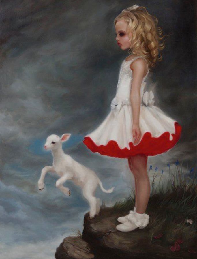 683x898 Courtney Love Paintings - Courtney Love Painting