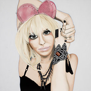 300x300 Courtney Love Paintings Fine Art America - Courtney Love Painting