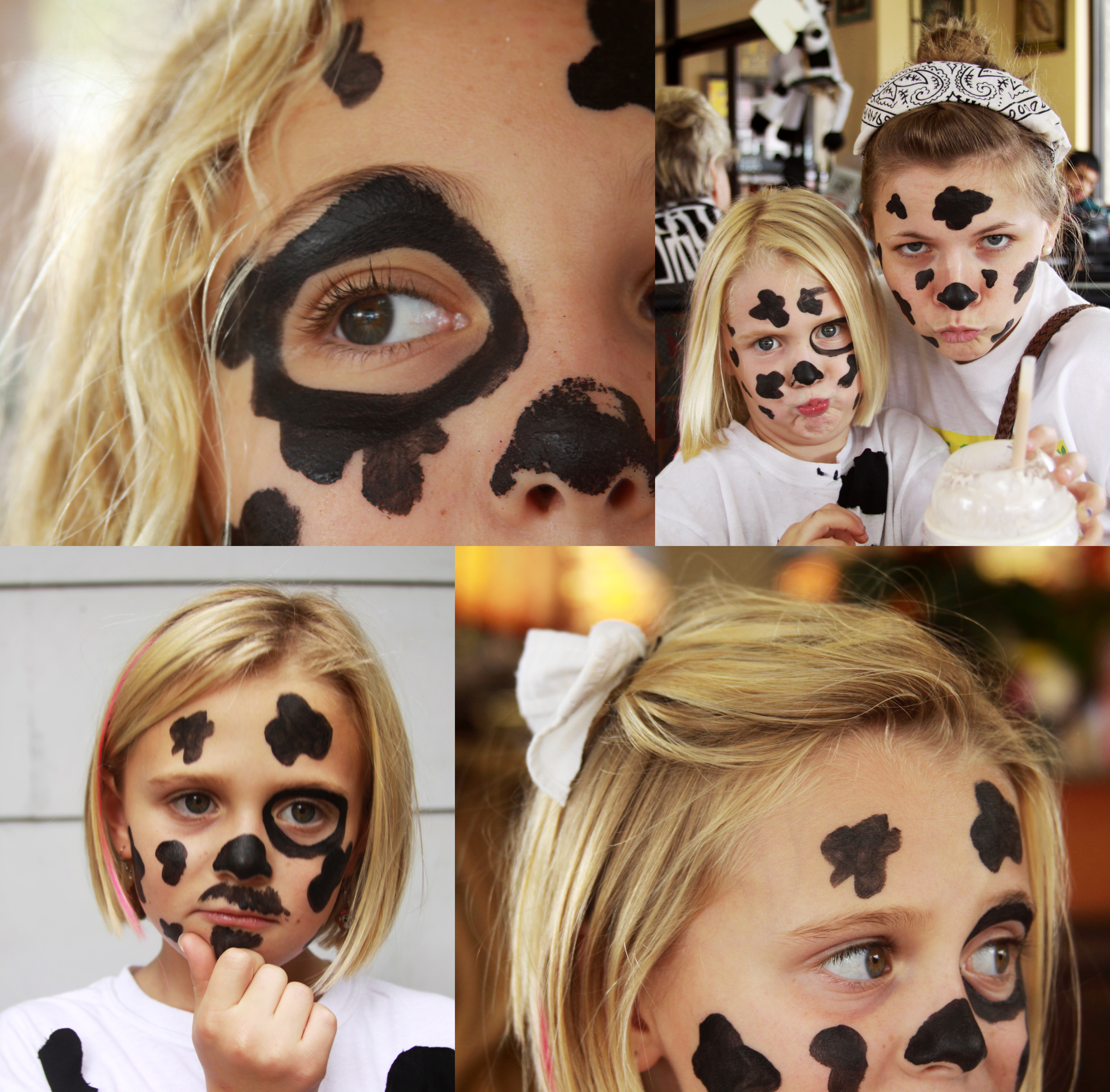 Cow Face Painting