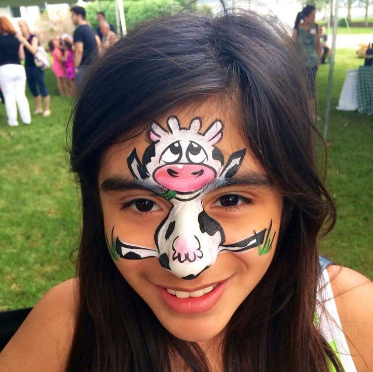 736x734 Cow Chick Fil A Ddfp Ideas Cow - Cow Face Painting