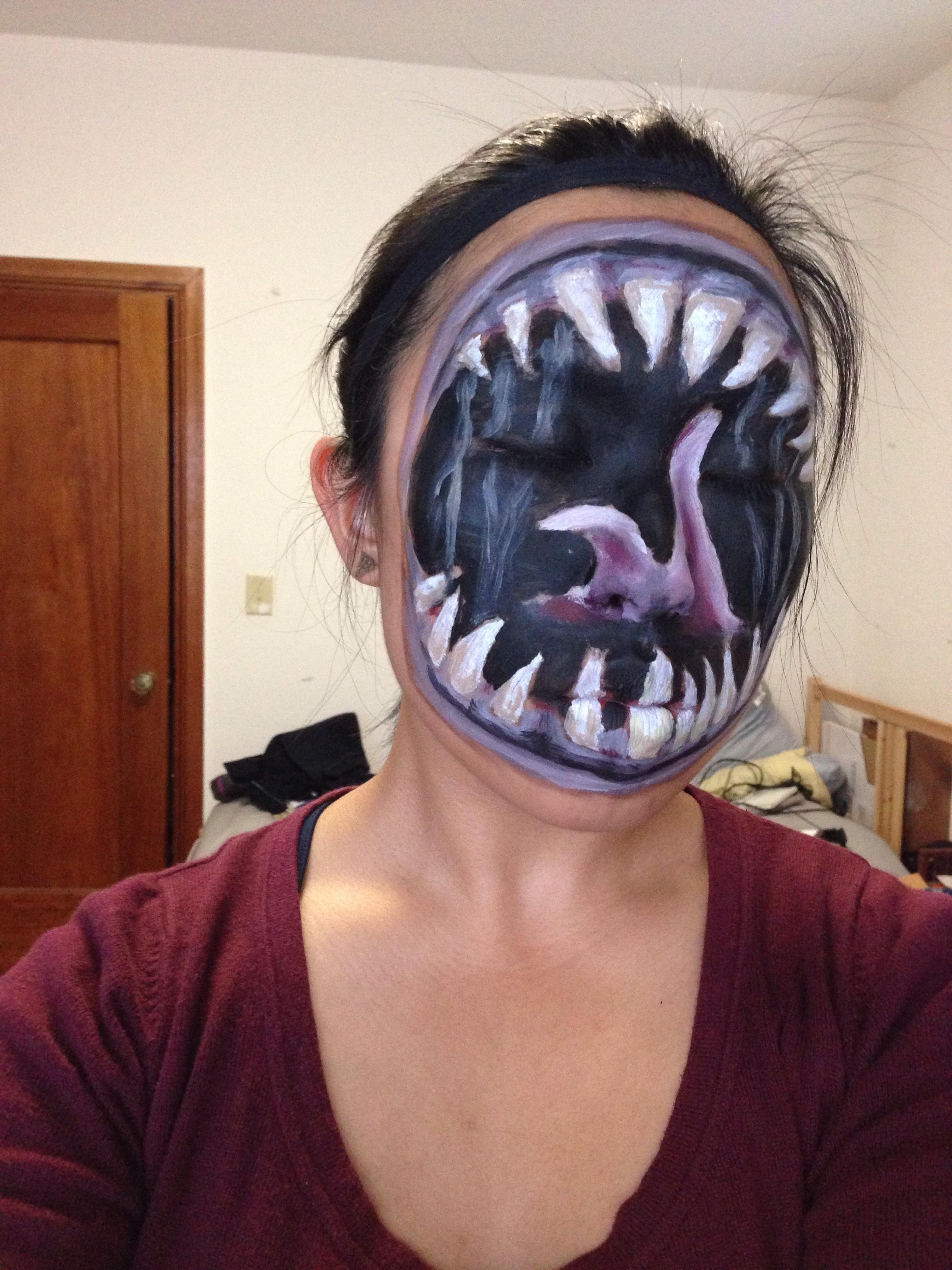 2448x3264 Leviathan Face Paint (X Post Rmakeupaddiction) Supernatural - Cow Face Painting