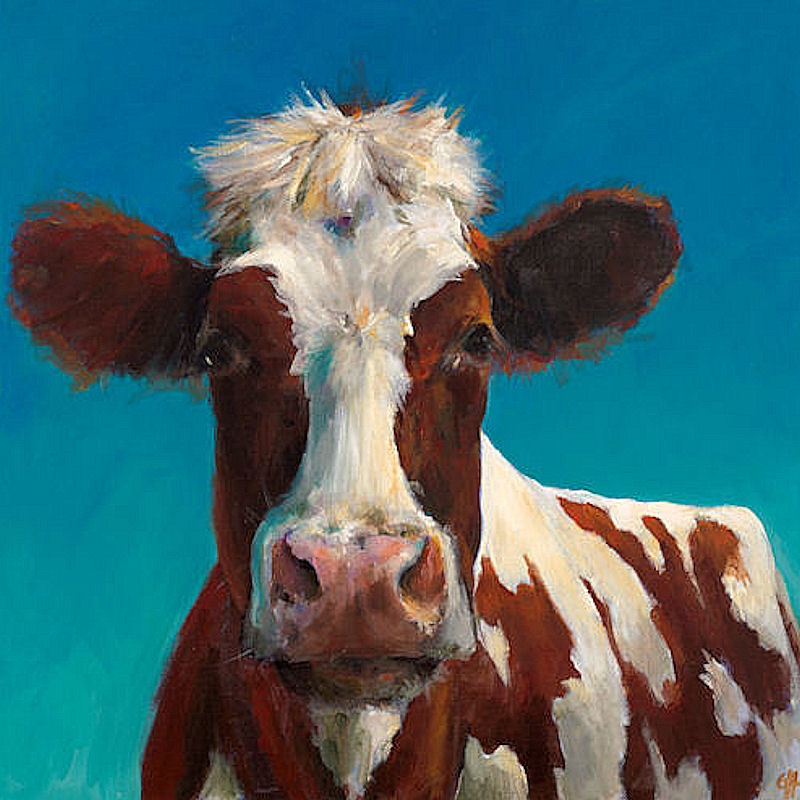 800x800 Cow Face Painting Cari Humphry - Cow Face Painting