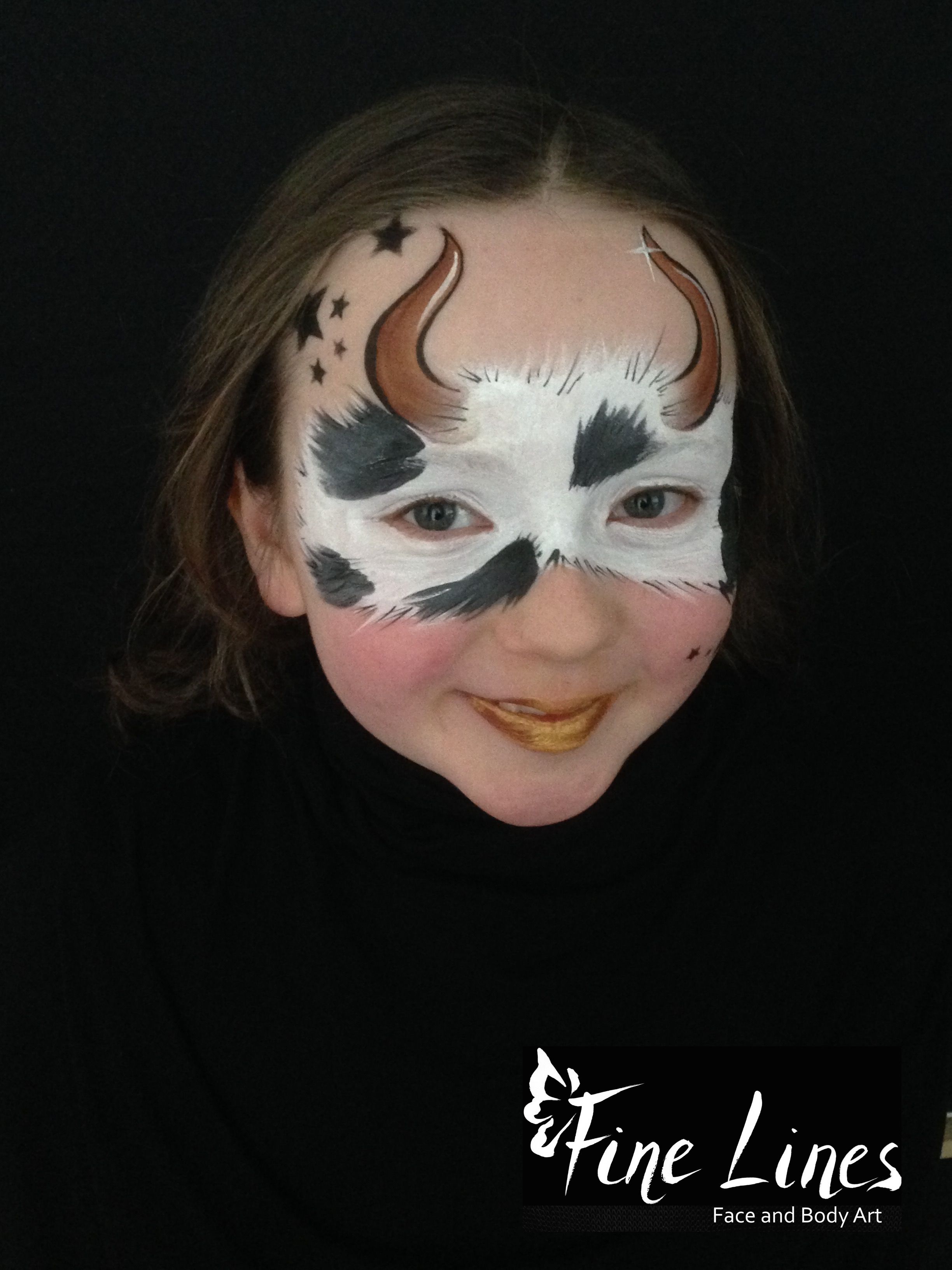 2448x3264 Cow Face Painting Kuh Kinderschminken Kinderschminken Leipzig - Cow Face Painting
