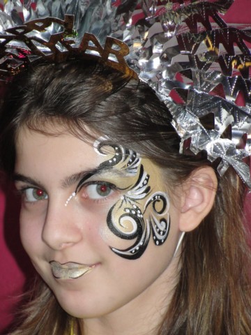 360x480 Oddzin Ends Face Painting Galleries Michigan Face Painting - Cow Face Painting Ideas