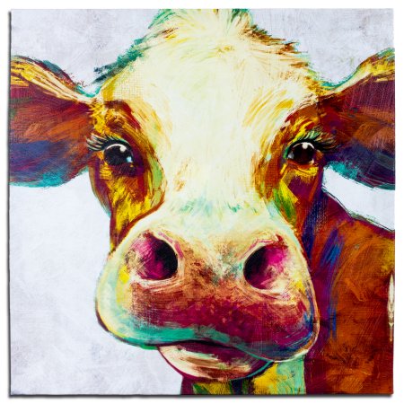 Cow Painting On Canvas at PaintingValley.com | Explore collection of ...