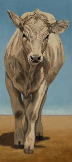 245x550 Hgtv's Property Brothers Like Cow Paintings, Who Can Blame Them - Cow Painting On Property Brothers