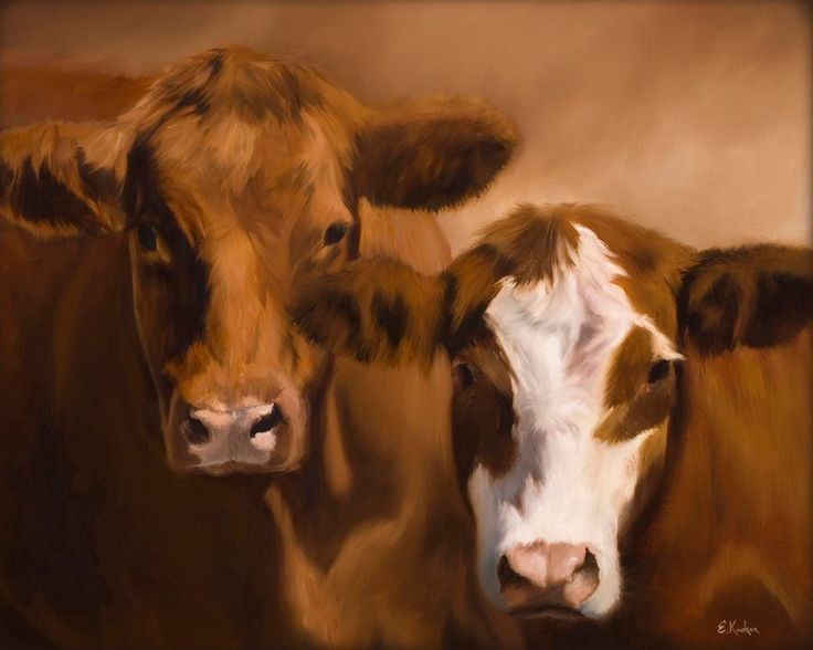 736x588 The 443 Best Artsy Stuff Images On Horses, Animal - Cow Painting On Property Brothers