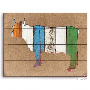310x310 Large Cow Painting Wayfair - Cow Painting On Wood