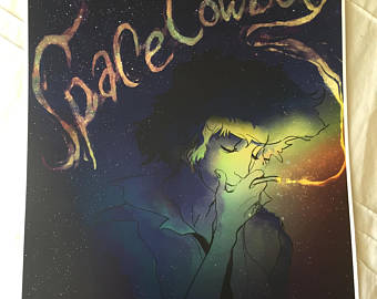 340x270 Cowboy Bebop Etsy - Cowboy Bebop Painting